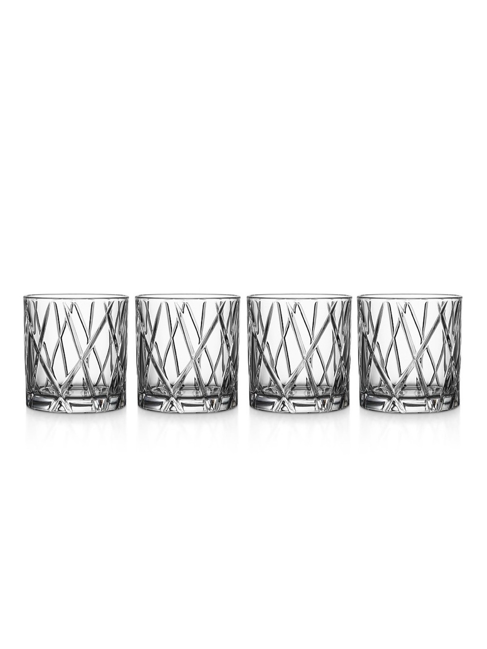 Orrefors City Double Old Fashioned Glass, Set of 4